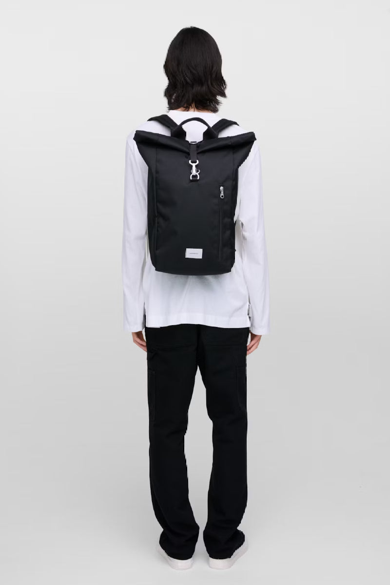 Sandqvist Ground Rolltop Backpack L - Black