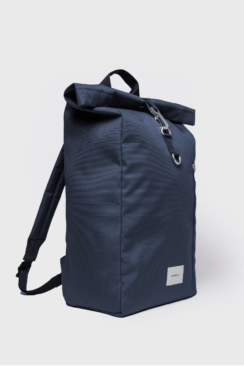 Sandqvist Ground Rolltop Backpack L - Navy