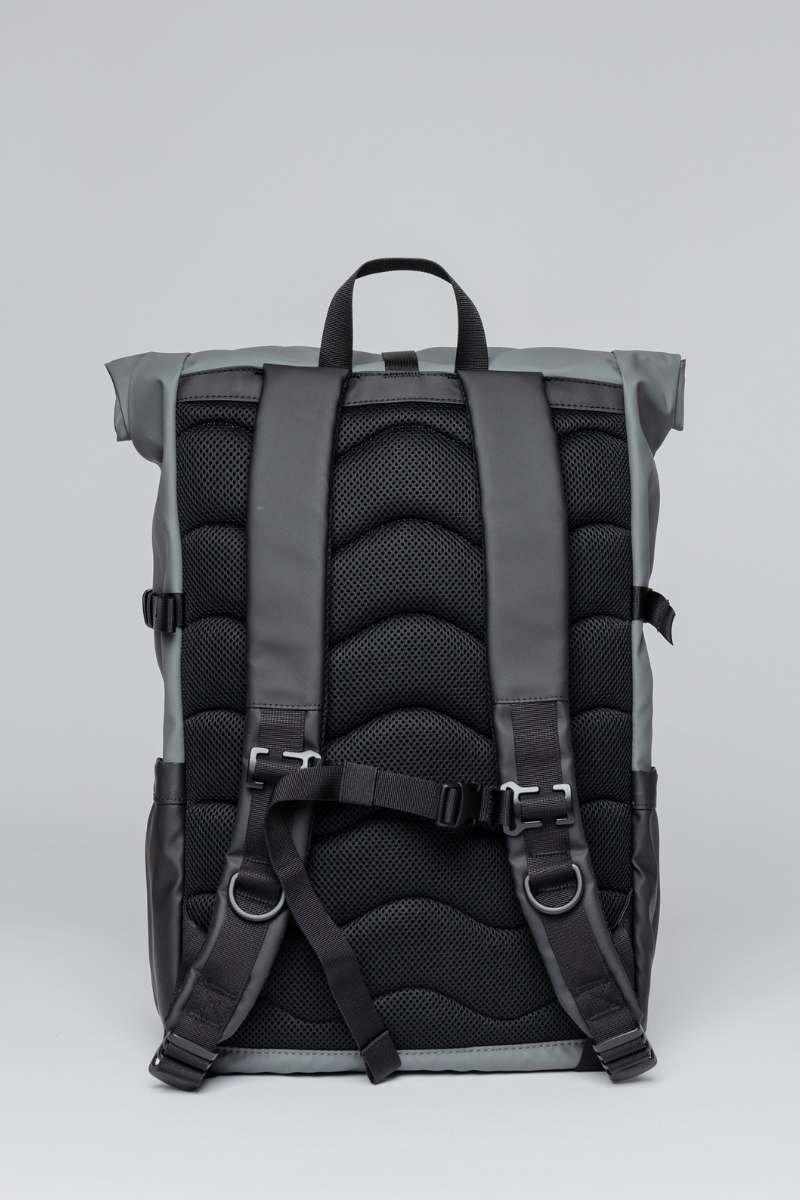 Sandqvist Stream Rolltop Backpack L - multi dark