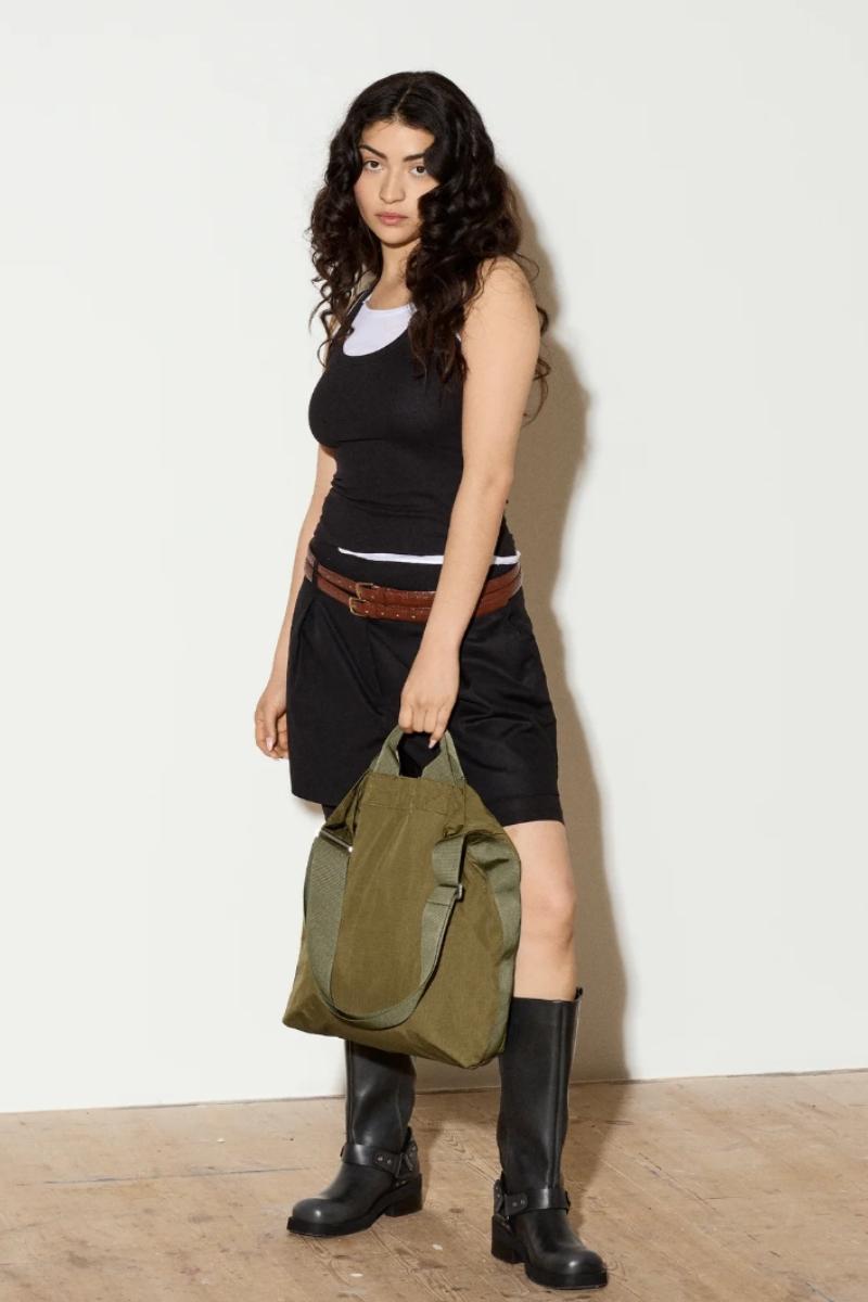 Sandqvist GRID Shopper Bag - olive