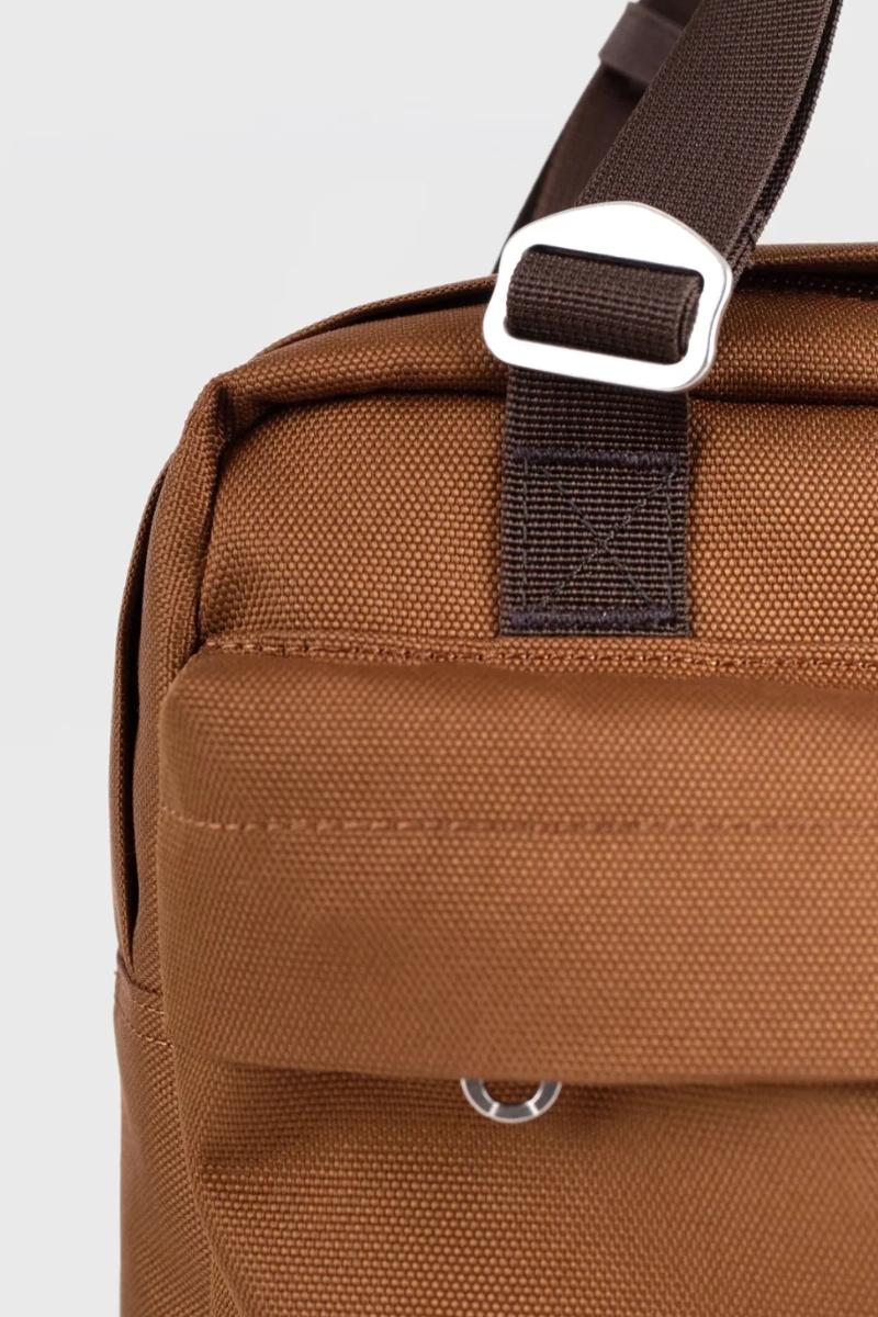 Sandqvist 2-in-1-reppu ruskea