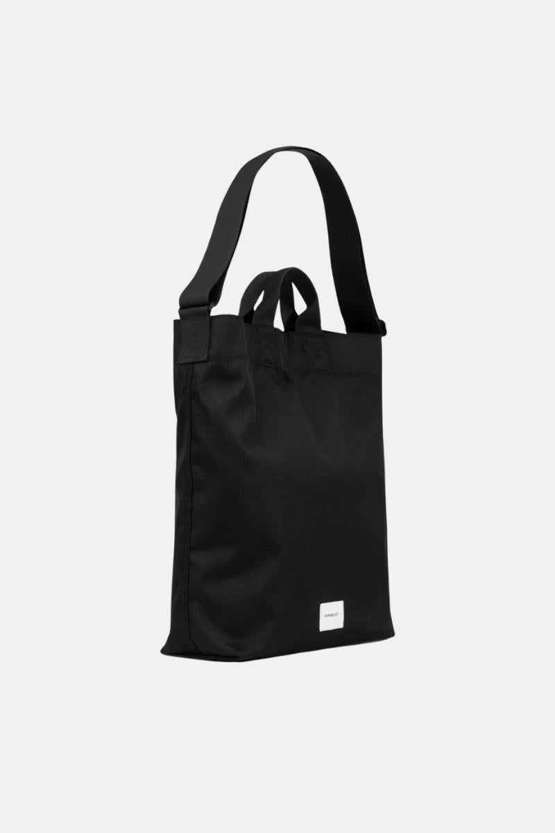 Sandqvist musta shopper bag