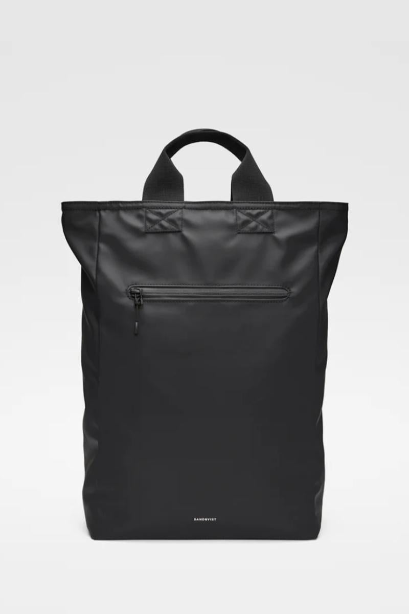 Sandqvist STREAM 2-way Tote backpack - black