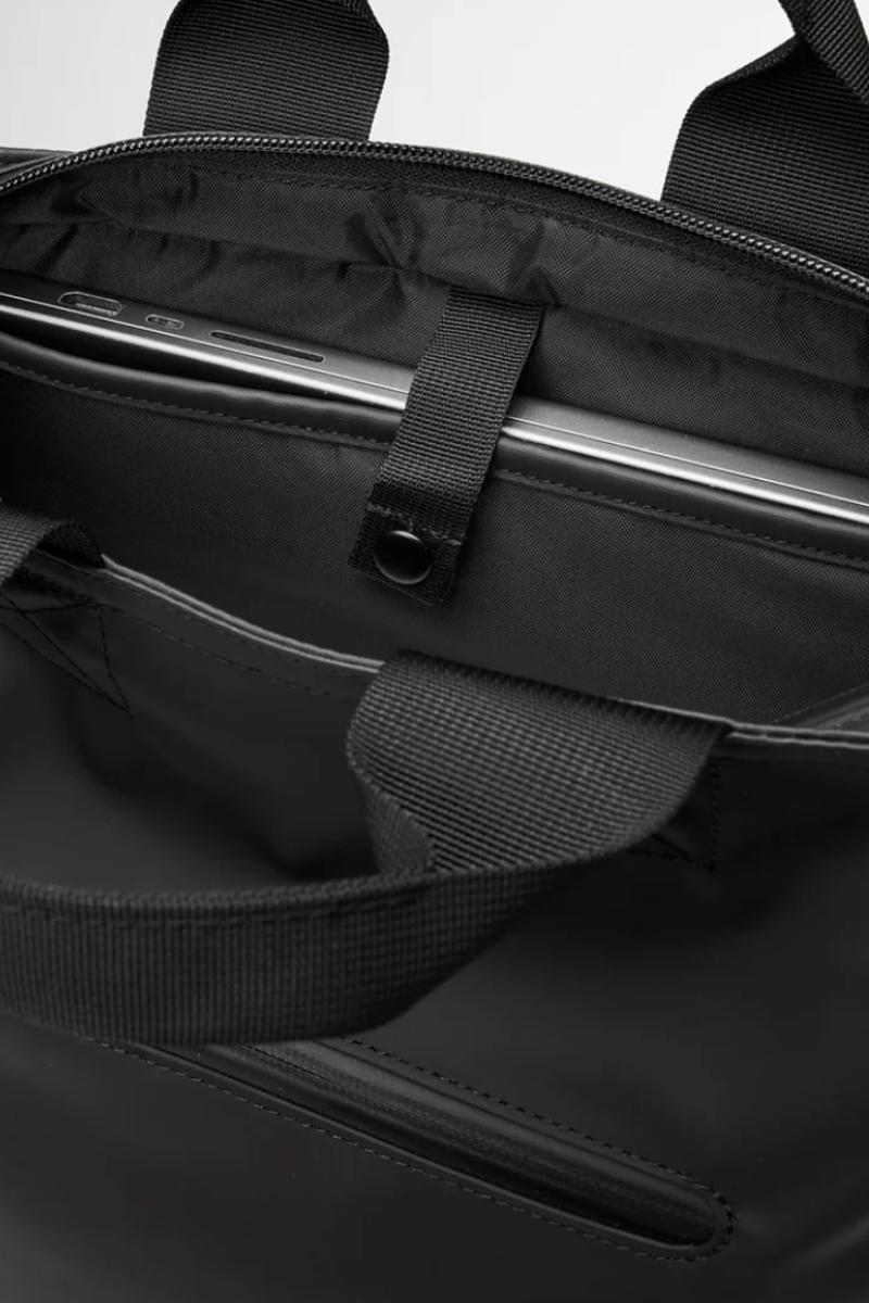 Sandqvist STREAM 2-way Tote backpack - black