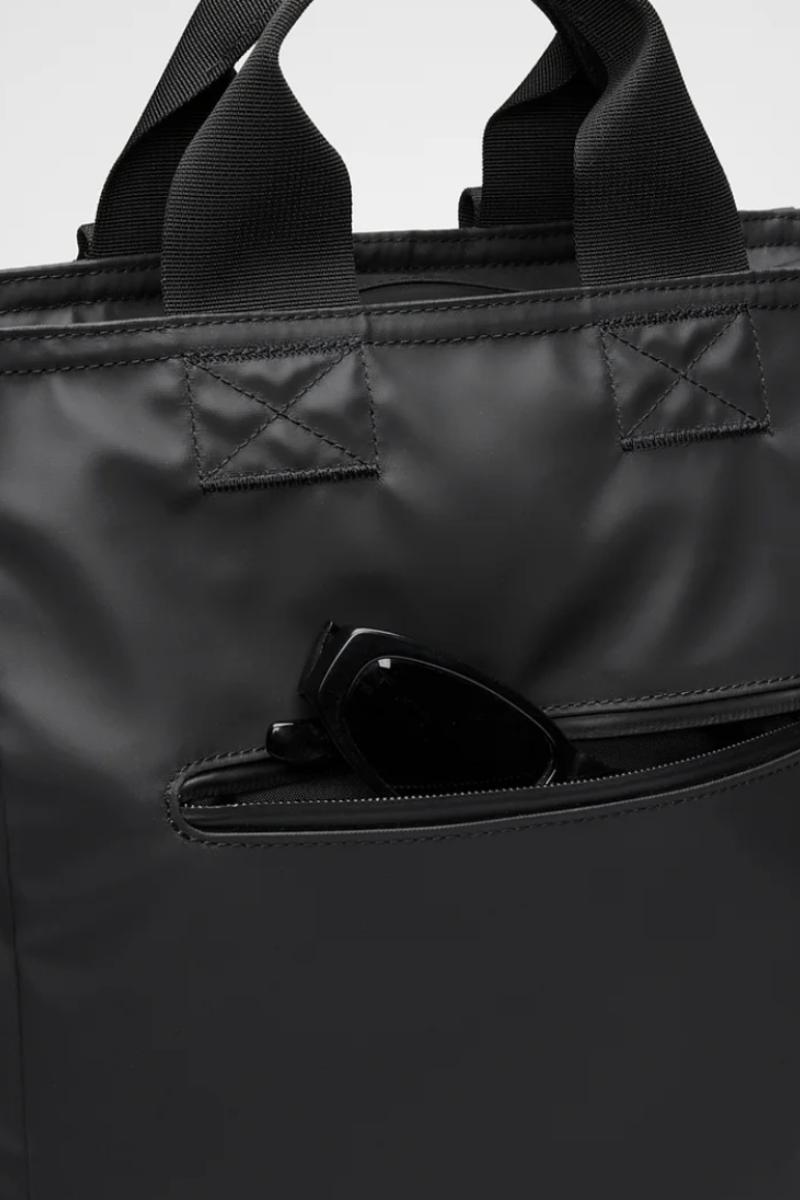 Sandqvist STREAM 2-way Tote backpack - black