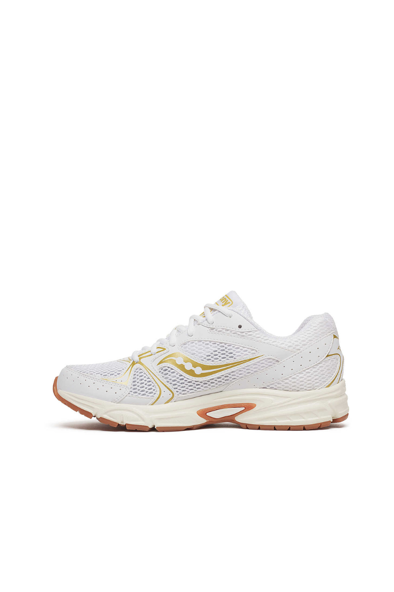 Saucony Ride Millenium - white / bronze