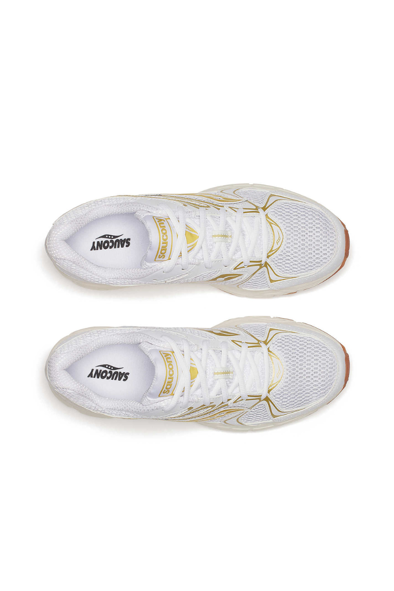 Saucony Ride Millenium - white / bronze