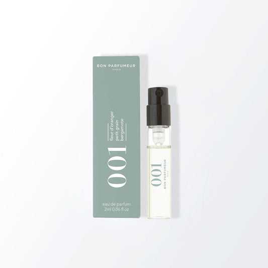 Bon Parfumeur 001 hajuvesinäyte 2 ml spraypullossa