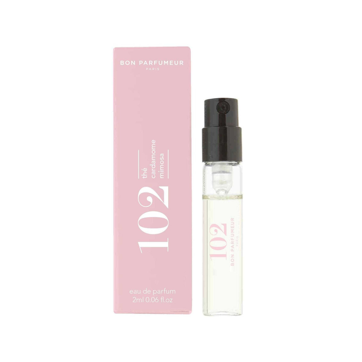 Bon Parfumeur 102 hajuvesinäyte 2 ml spraypullossa