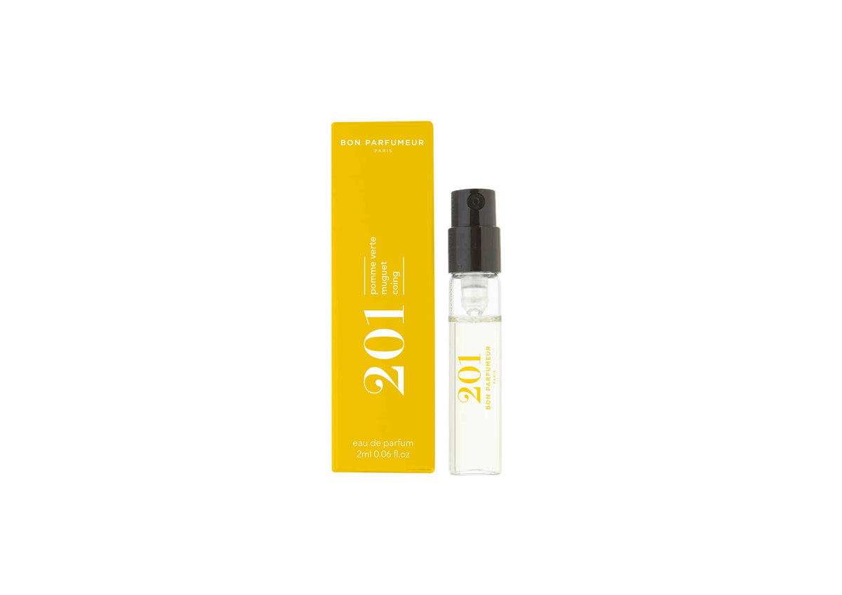 Bon Parfumeur 201 hajuvesinäyte 2 ml spraypullossa