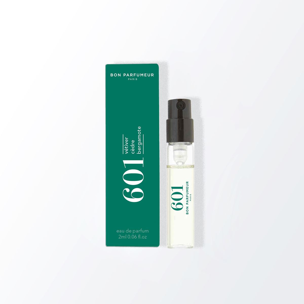 Bon Parfumeur 601 hajuvesinäyte 2 ml spraypullossa