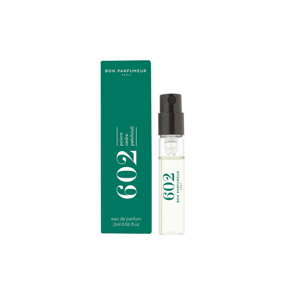 Bon Parfumeur 602 hajuvesinäyte 2 ml spraypullossa