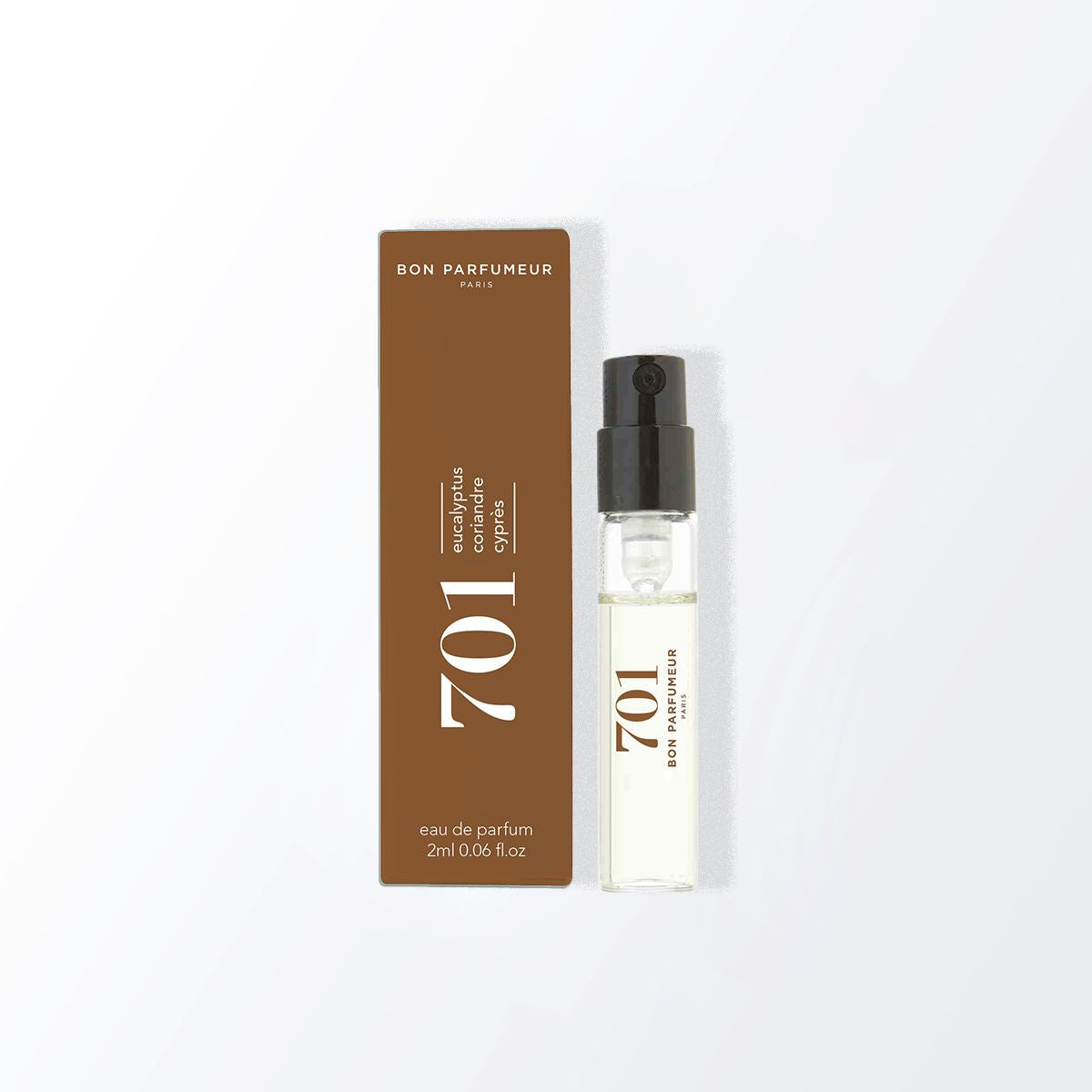 Bon Parfumeur 701 hajuvesinäyte 2 ml spraypullossa