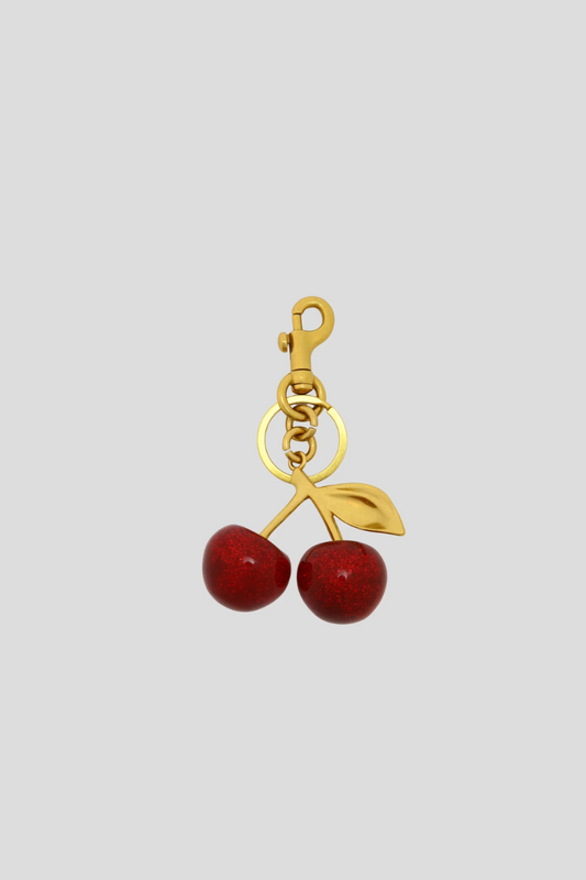 Sticky Bestie Cherry Charm - red