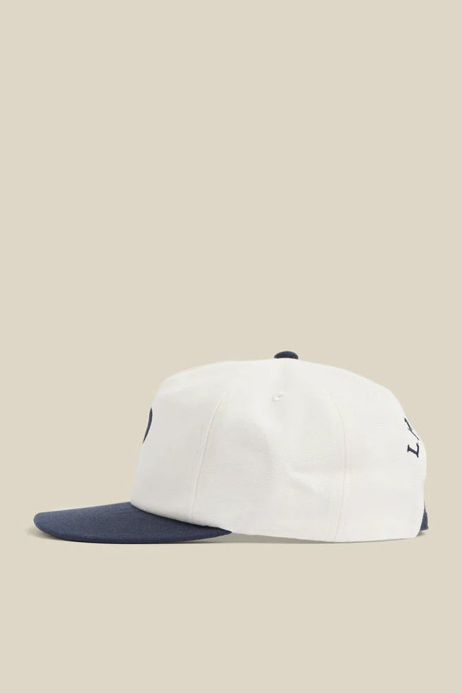 Portuguese Flannel Store Canvas Cap - navy