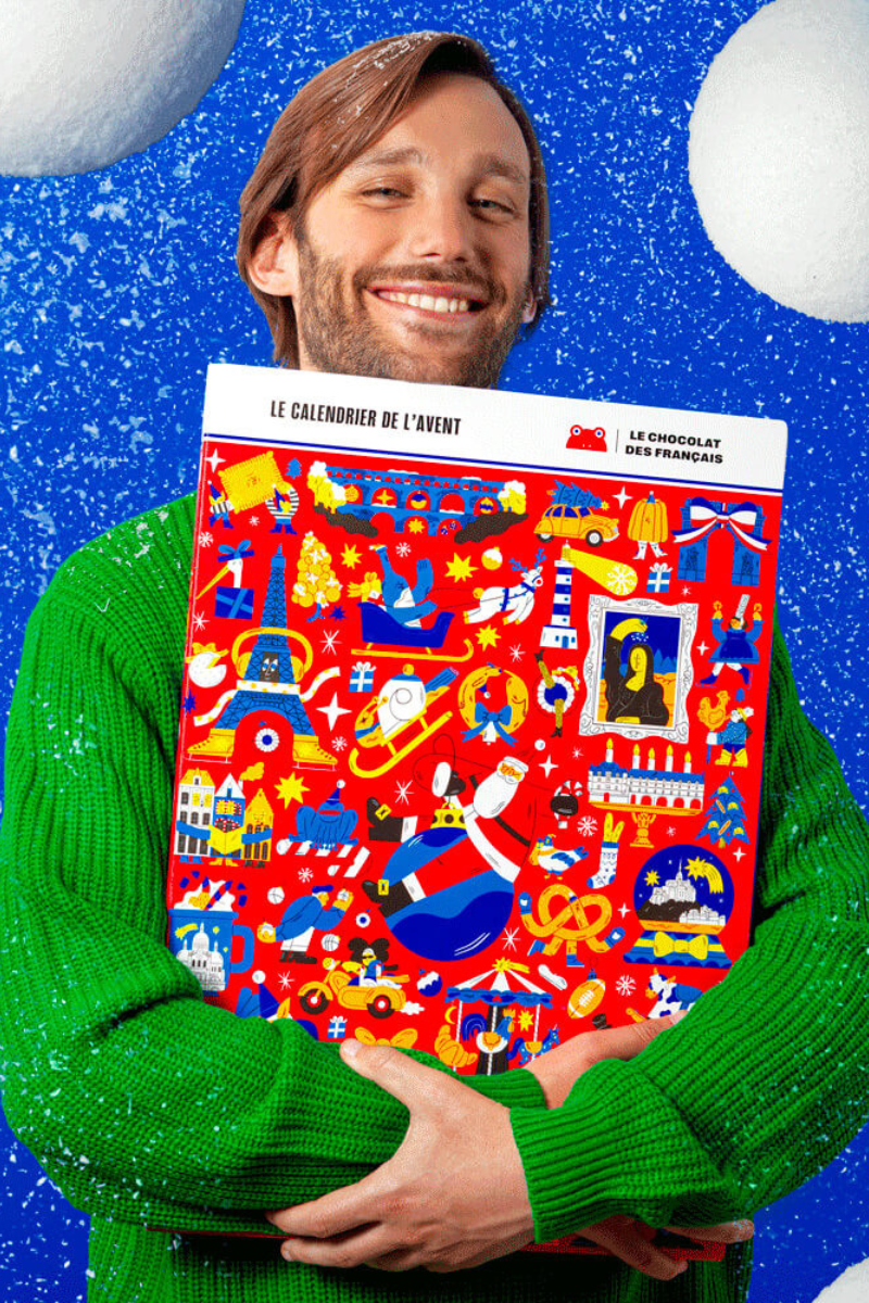 Le Chocolat Des Français - Le Calendrier De L'Avent