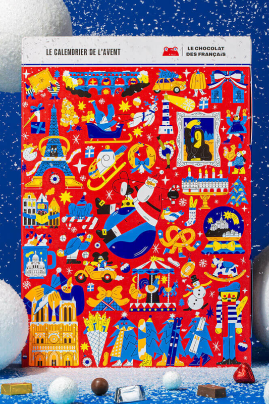Le Chocolat Des Français - Le Calendrier De L'Avent