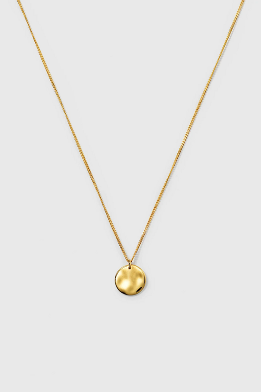 Syster P Minimalistica Hammered Necklace - gold