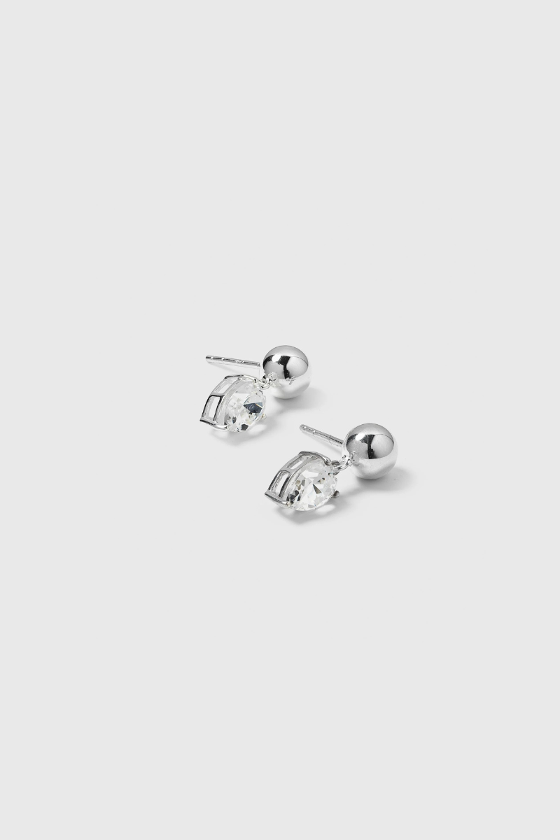 Syster P Katie Earrings - silver