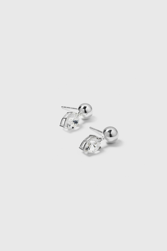 Syster P Katie Earrings - silver