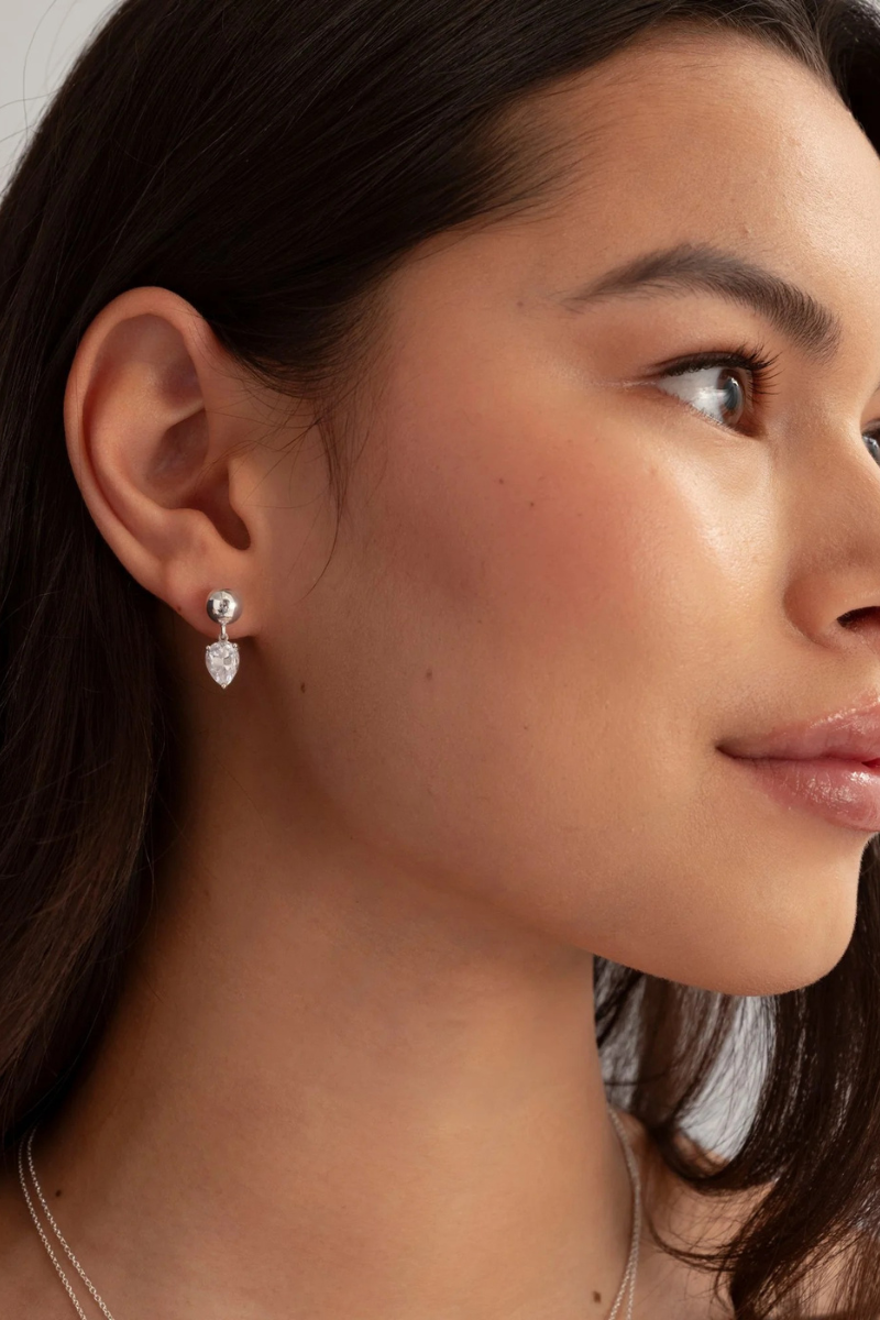 Syster P Katie Earrings - silver