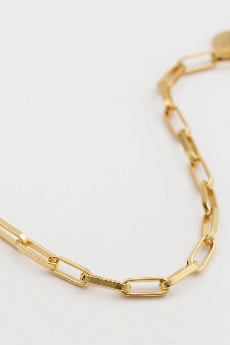Syster P Links Squared small bracelet - gold