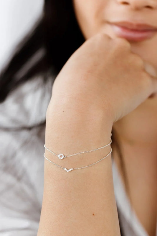 Syster P Mini Arrow bracelet - silver