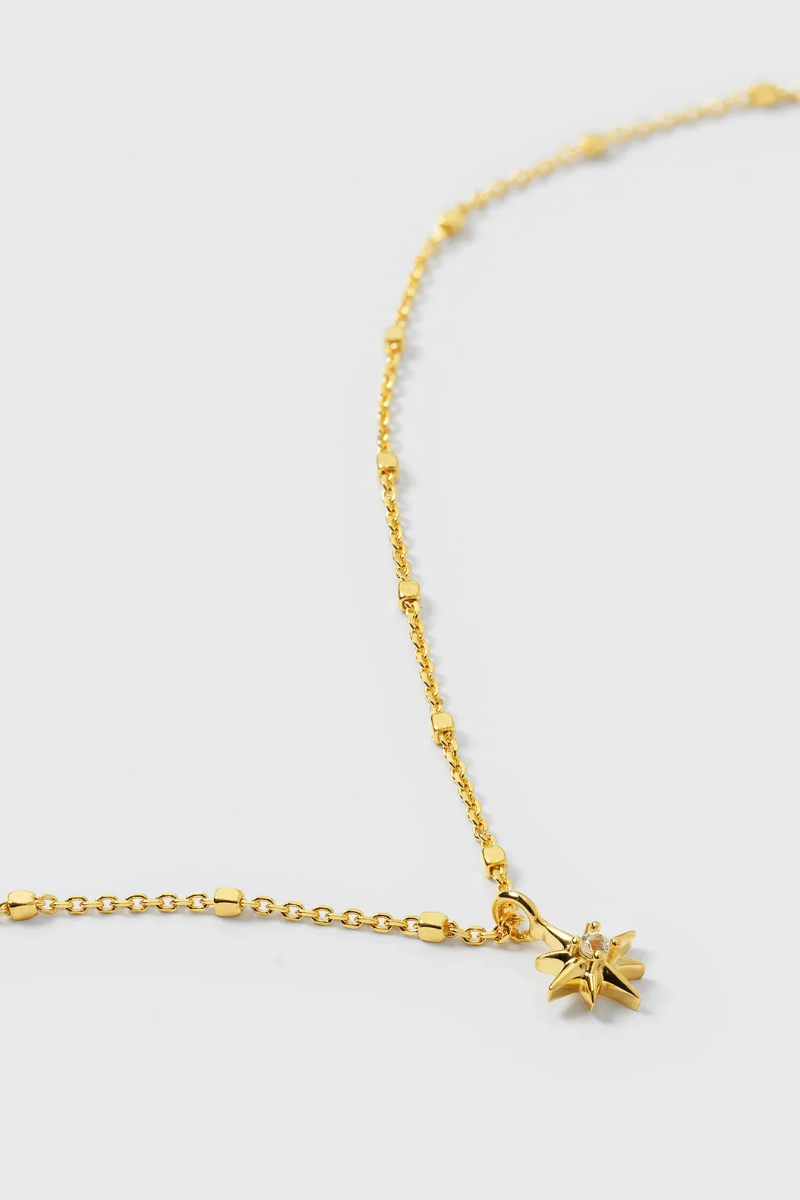 Syster P North Star Necklace - gold