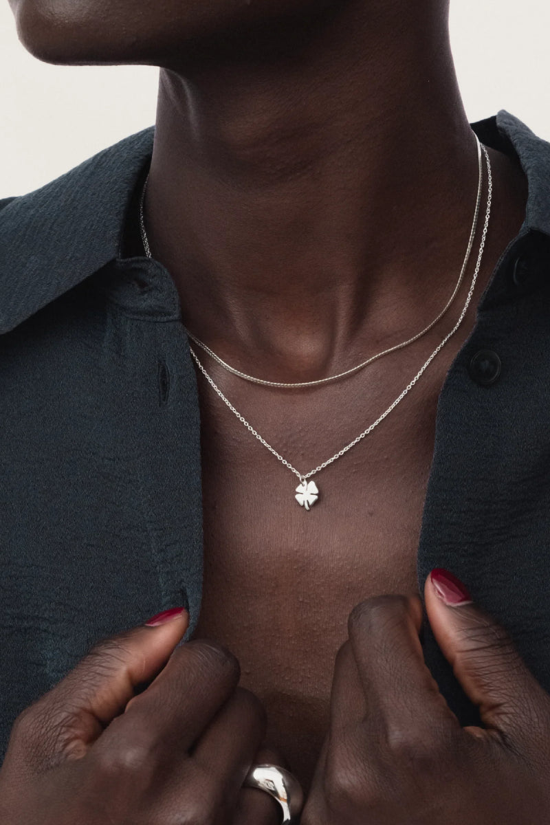 Syster P Bring Me Luck Necklace - silver