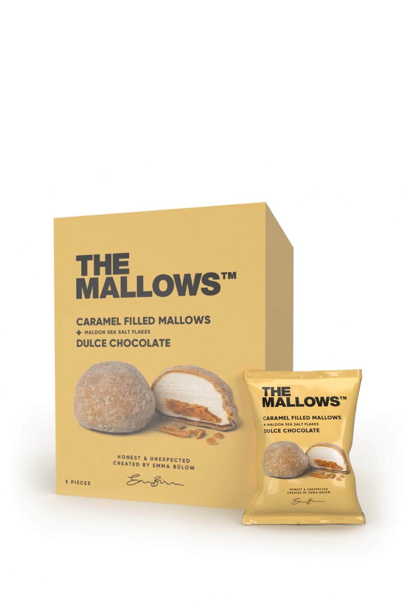 The Mallows caramel filled dulce chocolate
