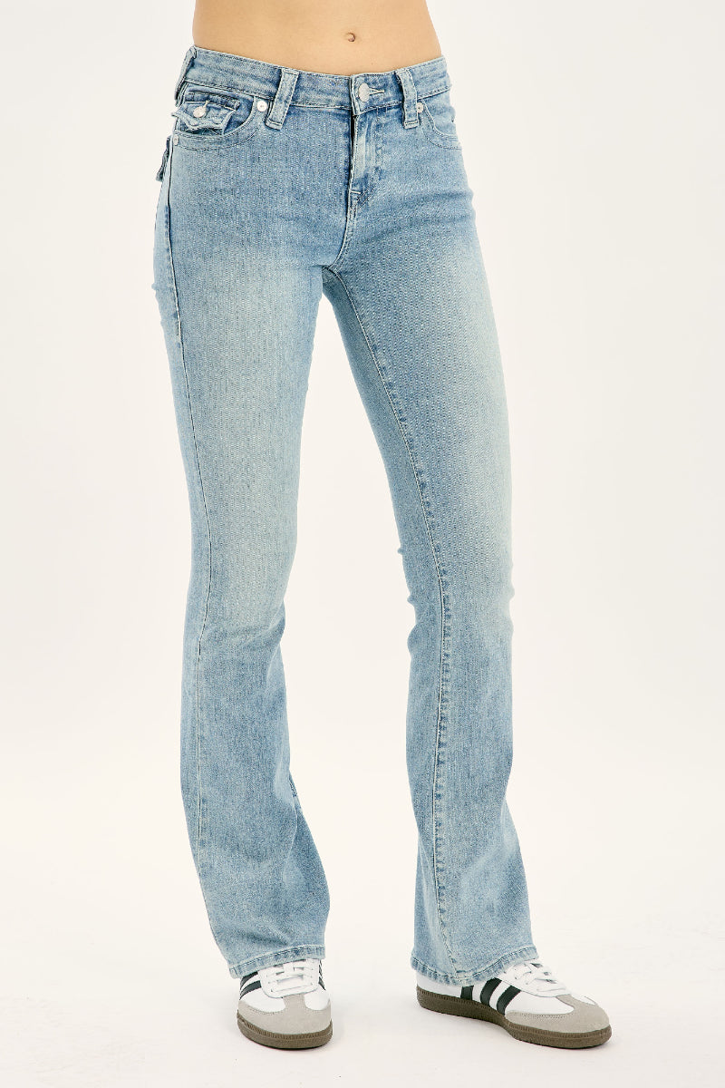 True Religion Joey Low Rise Flare - Peak spot