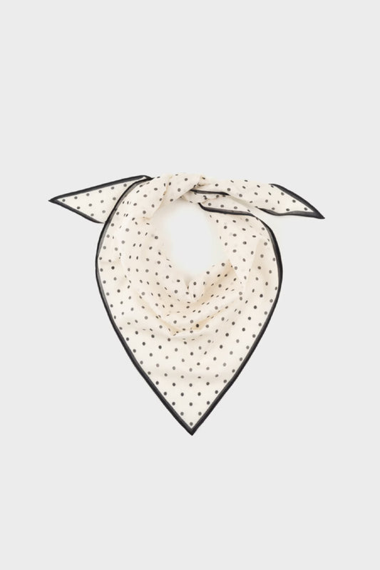 Twist & Tango Farina Silk-blend Scarf - dot print