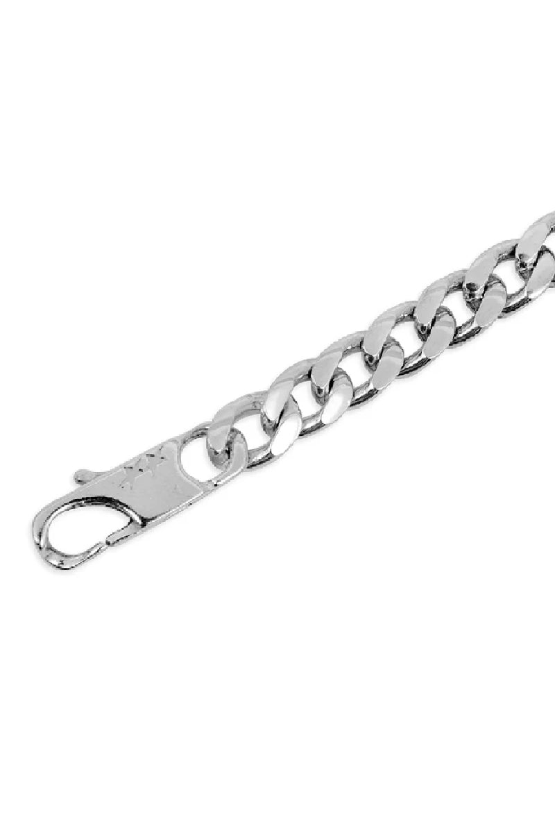 Twojeys Unstoned Cuban Bracelet - silver
