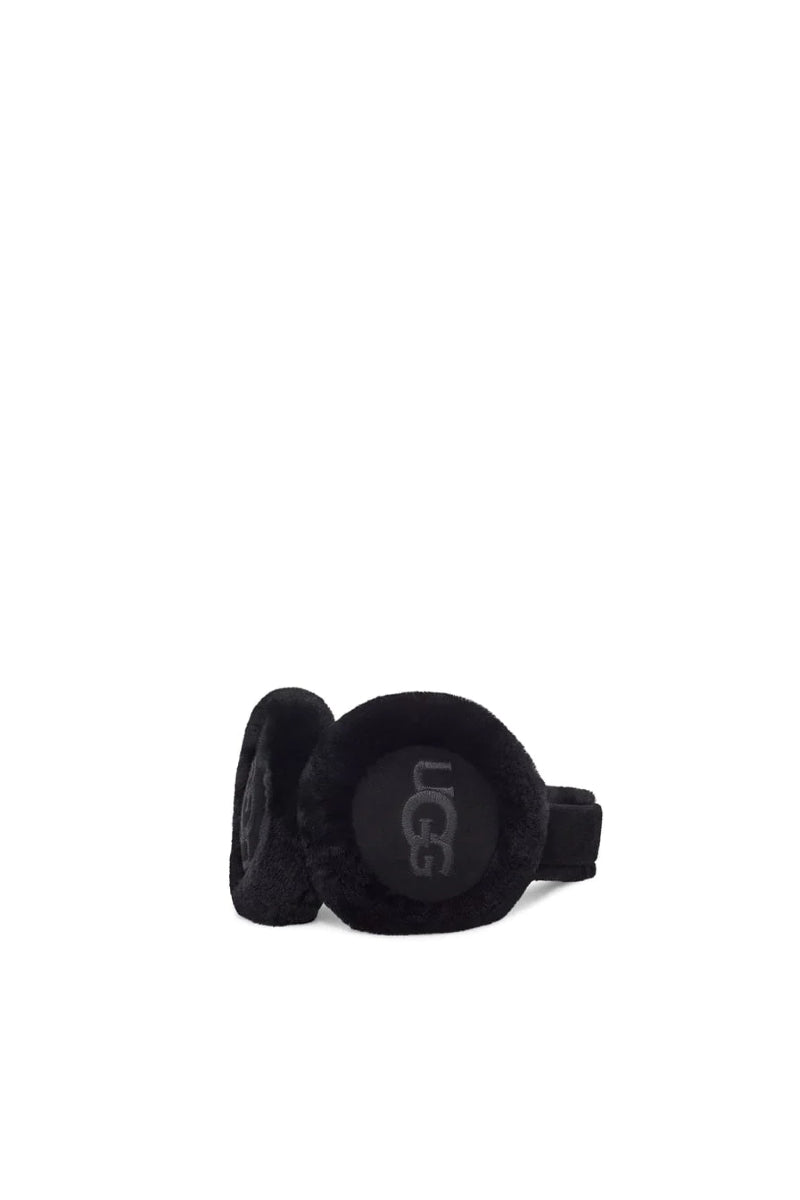 UGG W Embroidered Logo earmuff - black