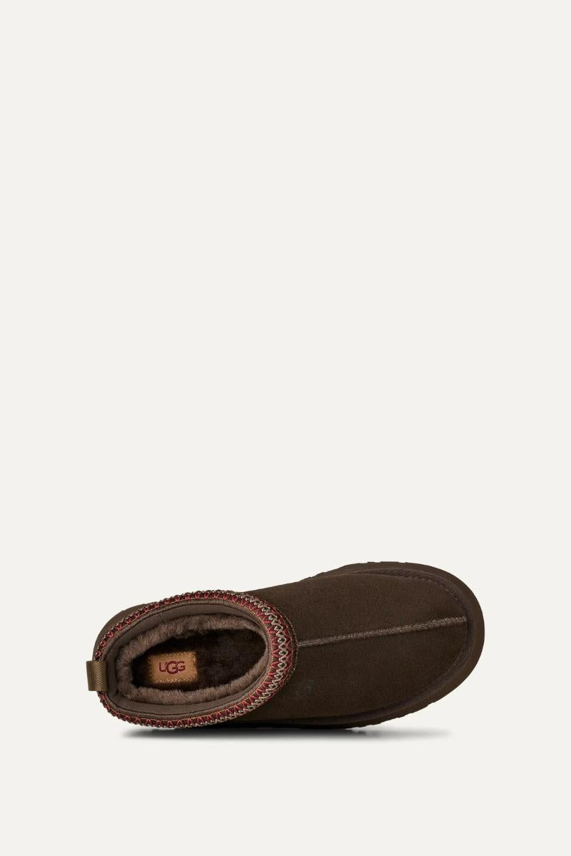 Naisten tummanruskea slip-on-kenkä