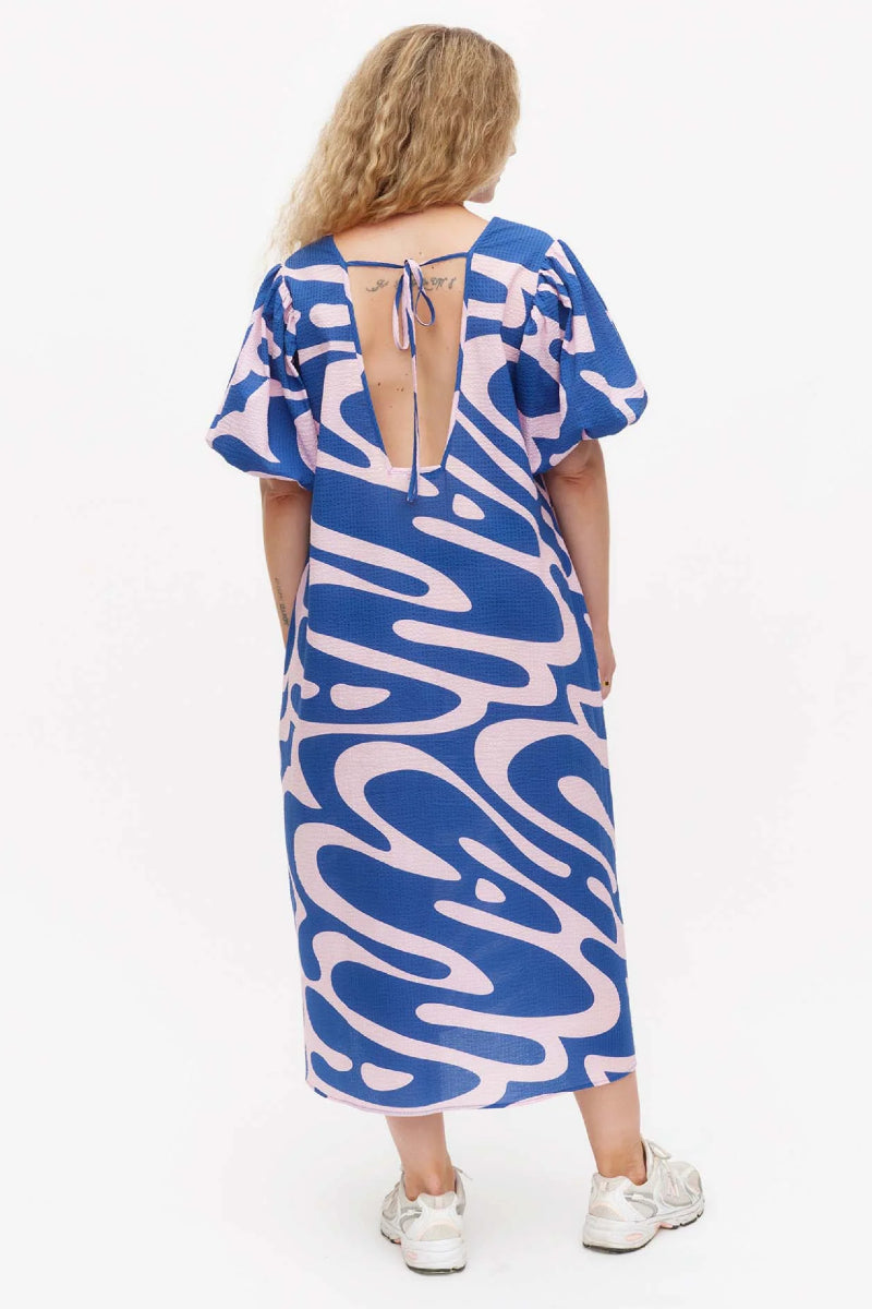 Uhana Quinn Dress - Surreal Mazarine blue