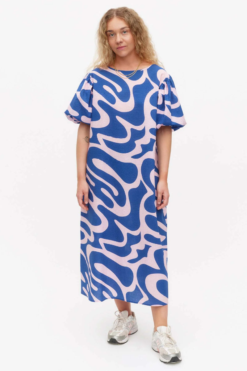 Uhana Quinn Dress - Surreal Mazarine blue