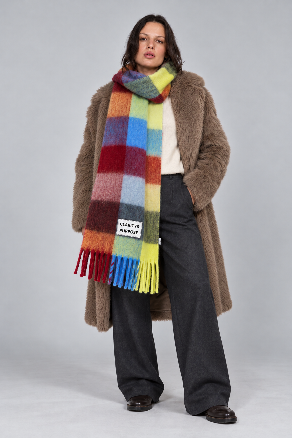 Verb to do maxi scarf - clarity and purpose