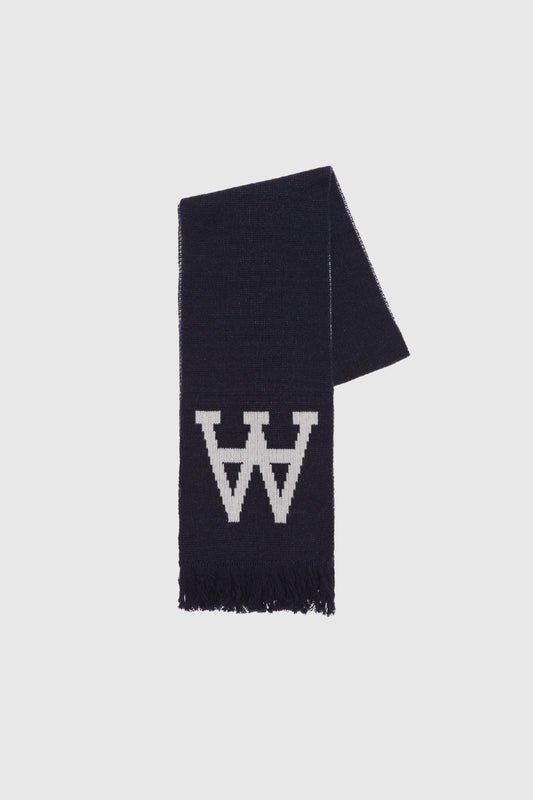 Double A By Wood Wood scarf - navy