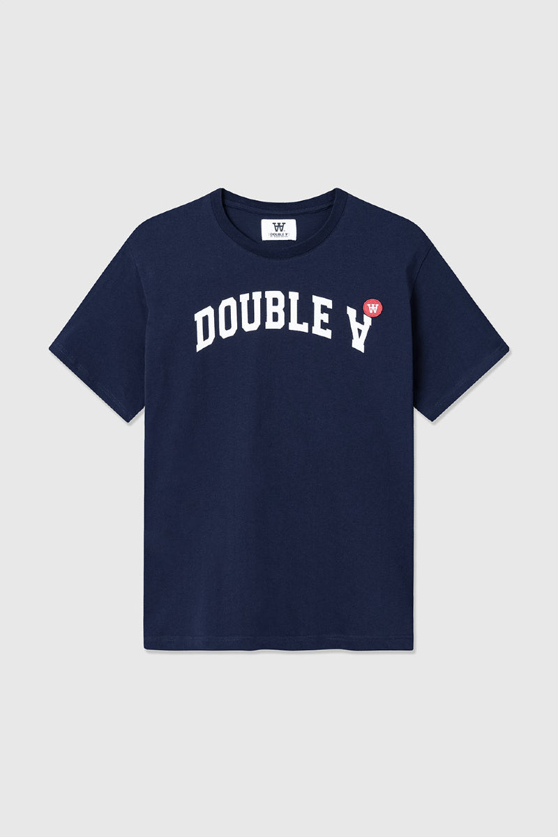 Double A by Wood Wood Ace IVY t-shirt - navy