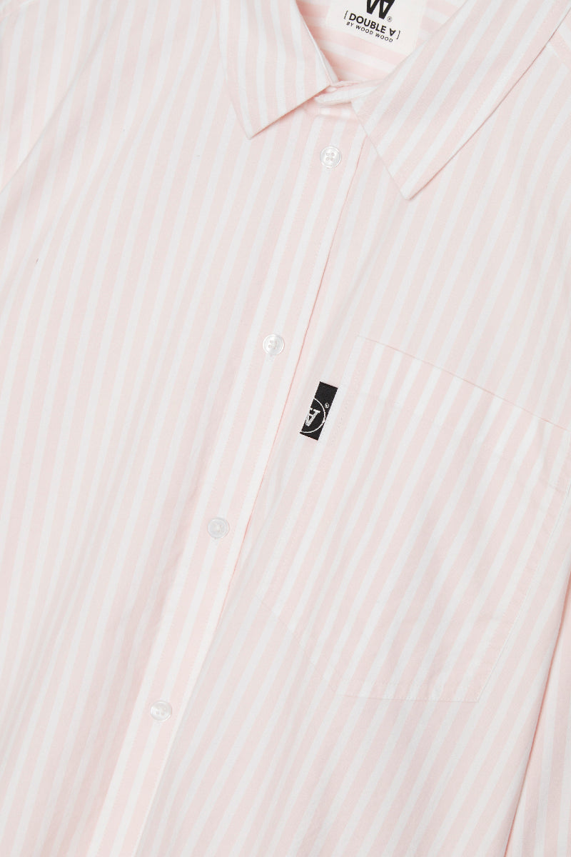 Double A By Wood Wood Day Striped shirt
