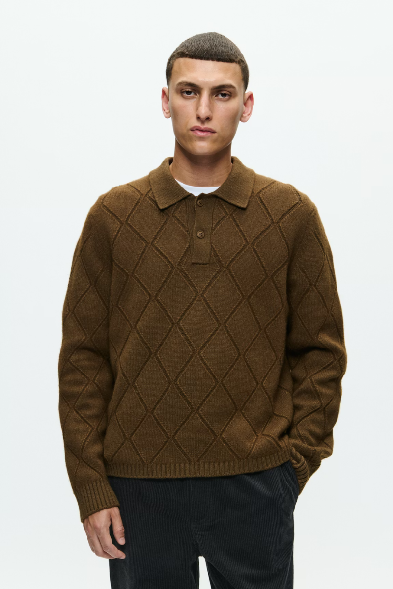 Wood Wood WWFindus polo shirt - desert palm