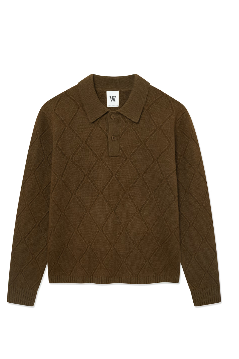 Wood Wood WWFindus polo shirt - desert palm