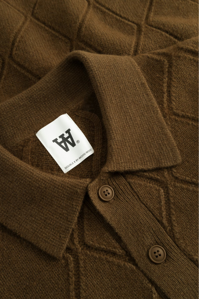 Wood Wood WWFindus polo shirt - desert palm