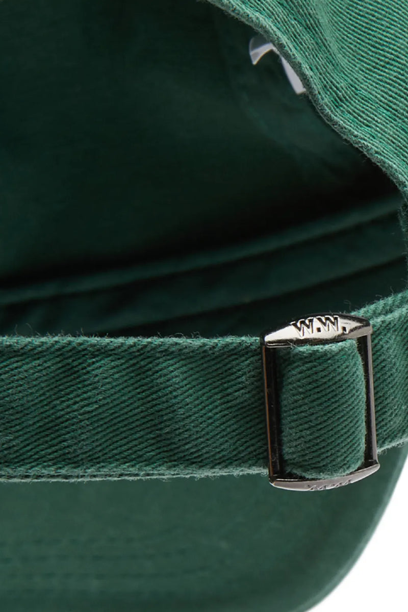 Wood Wood Low Profile Cap - forest green