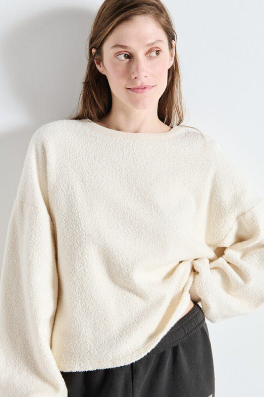 American Vintage Bobypark sweat - ecru