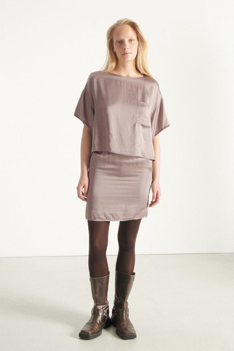 American Vintage Bovalow shirt - tourterelle