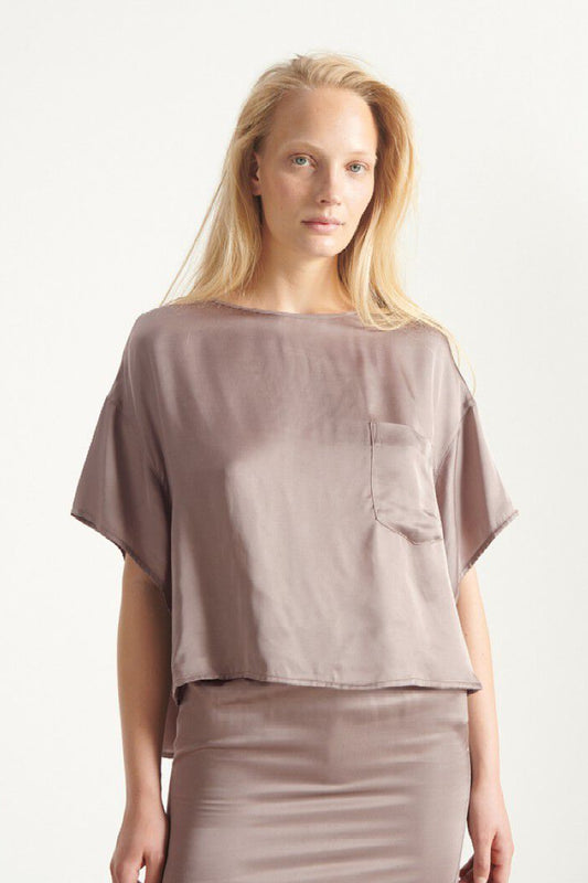 American Vintage Bovalow shirt - tourterelle