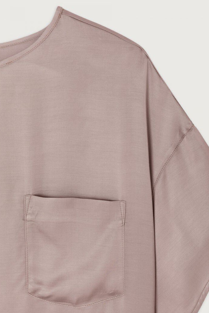 American Vintage Bovalow shirt - tourterelle