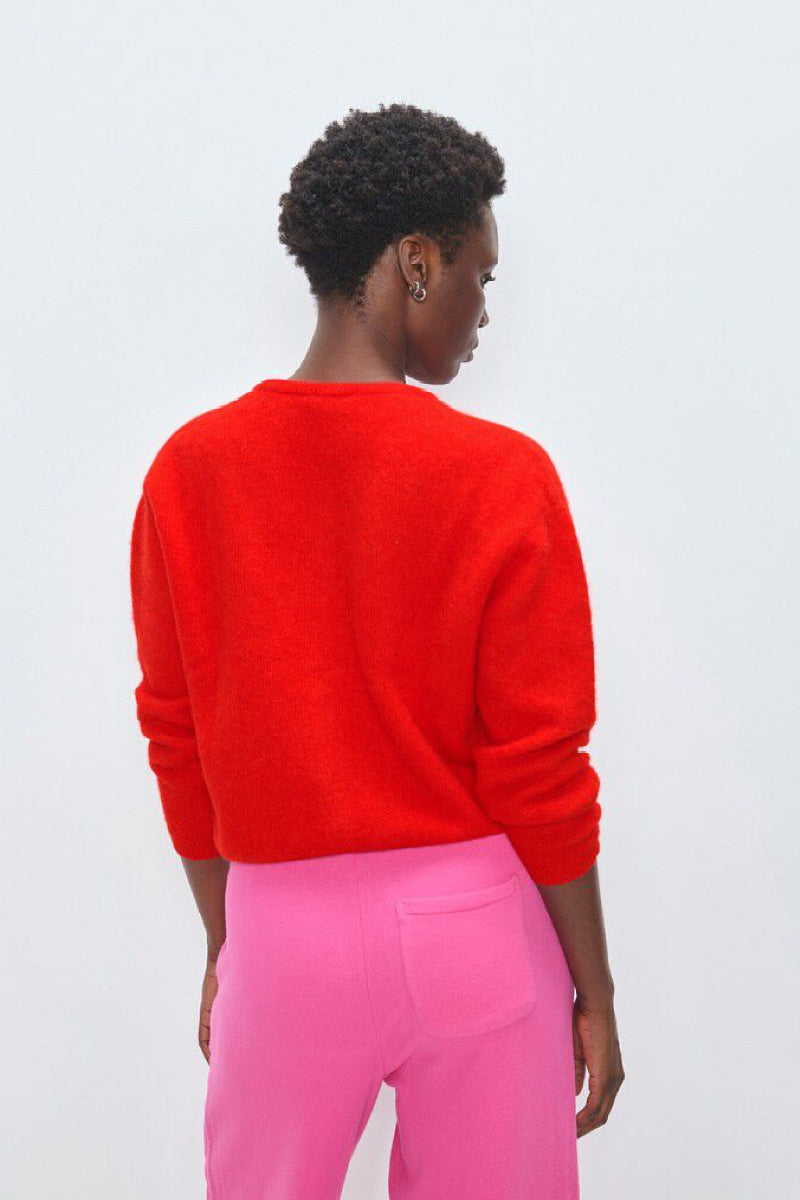 American Vintage Vitow cardigan - strawberry